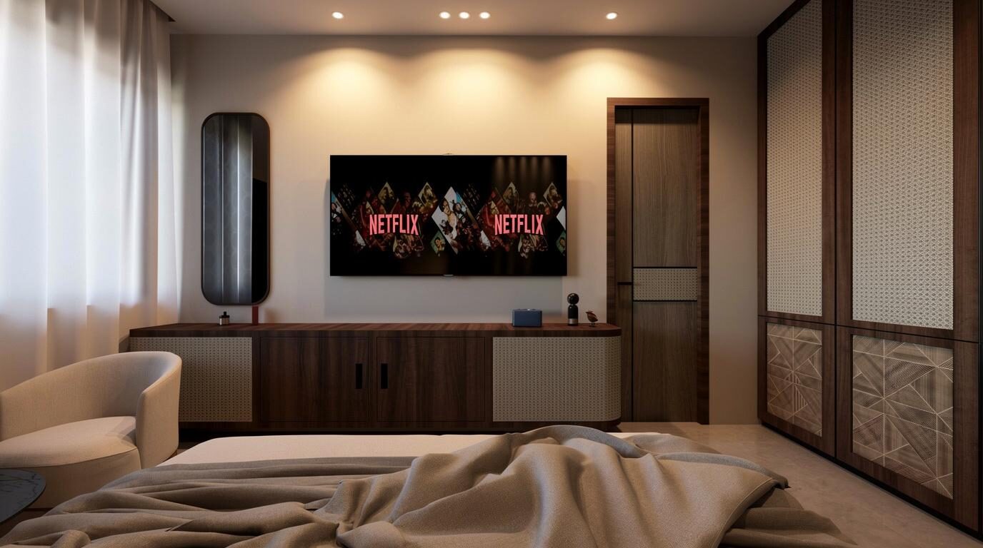 GVH residence bedroom and lounge