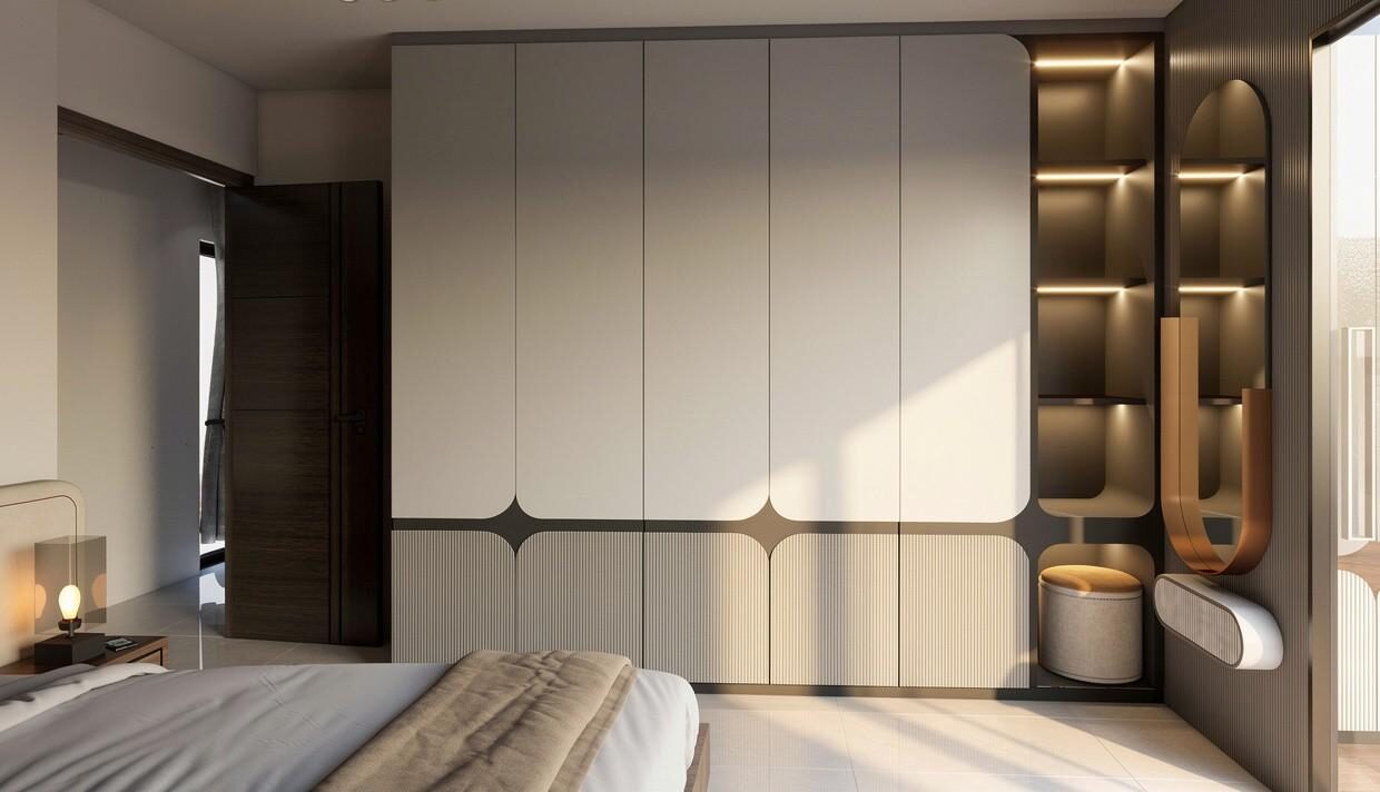 GVH residence built-in wardrobe